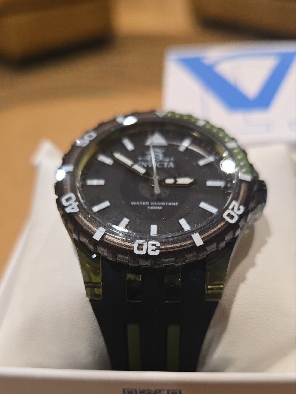 Invicta Subaqua Watch in Green, Black & Gray 44mm - Picture 2 of 5